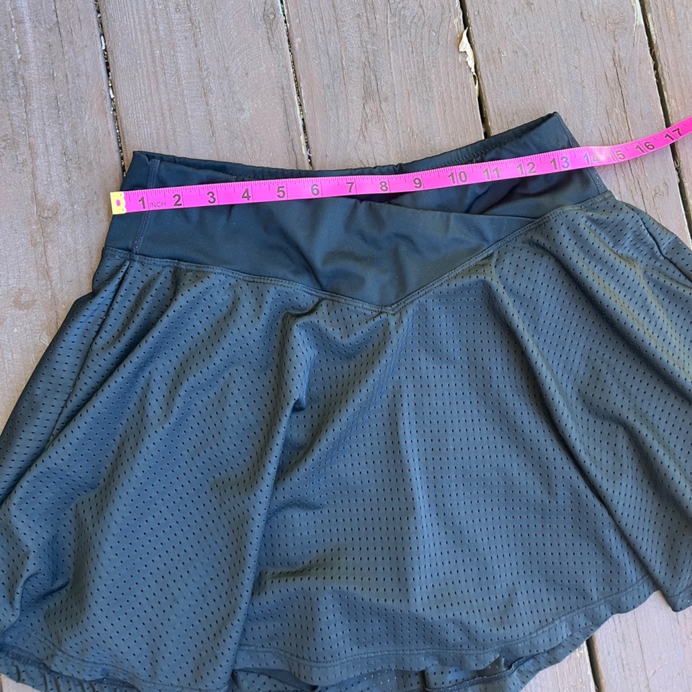 Black Tennis Skirt - Picture 6 of 7